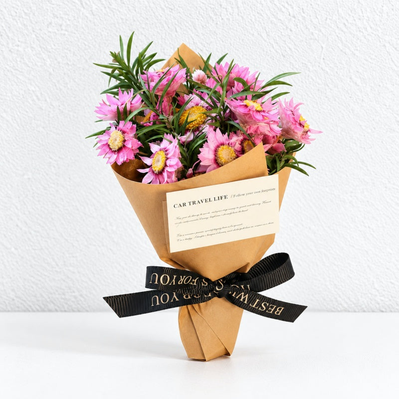 CouldNook Flower Bouquet Car Freshener - Ribbon Wrapped