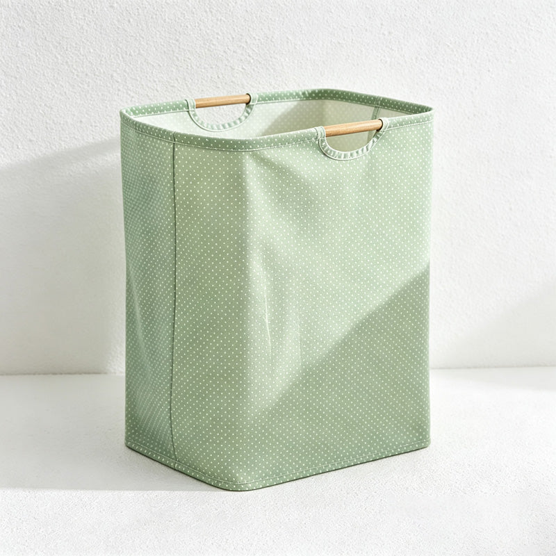 CouldNook Foldable Laundry Hamper - Wooden Handle Size Options