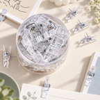 CouldNook Clear Push Pin Clip - Seven Display Attachment Options