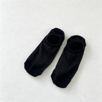 CouldNook Ribbed No-Show Socks-Low Ankle Profile