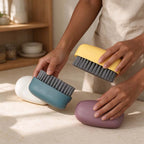 CouldNook Laundry and Shoe Brush - Two Grip Styles
