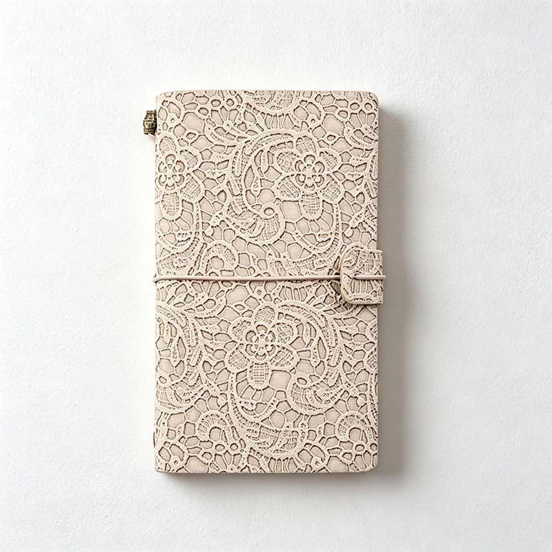 CouldNook A6 Travel Notebook - Embossed Wraparound Closure Collection