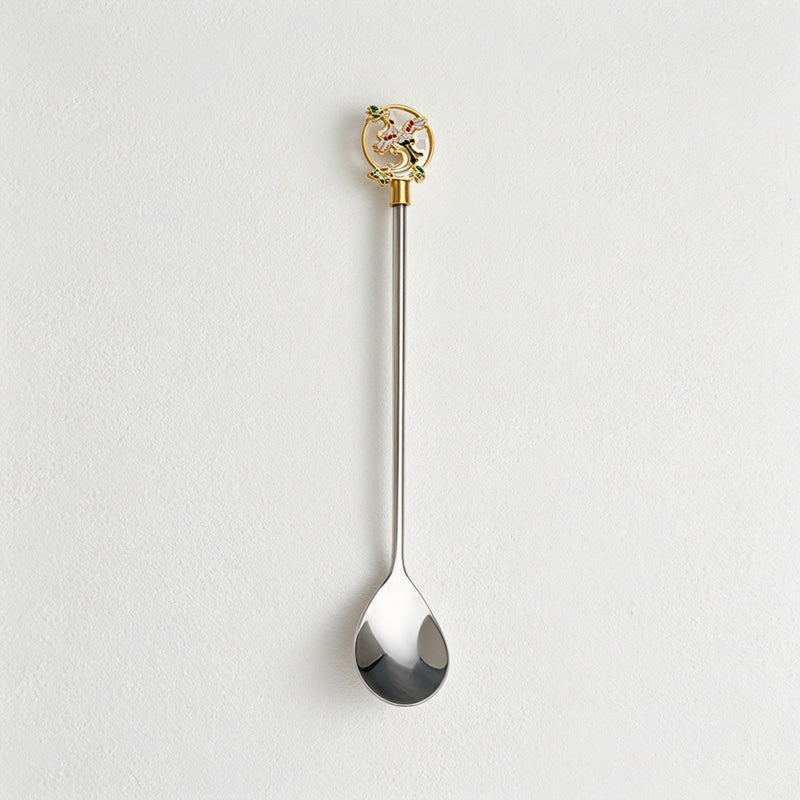 CouldNook Stainless Steel Serving Spoon - Slender Long Handle