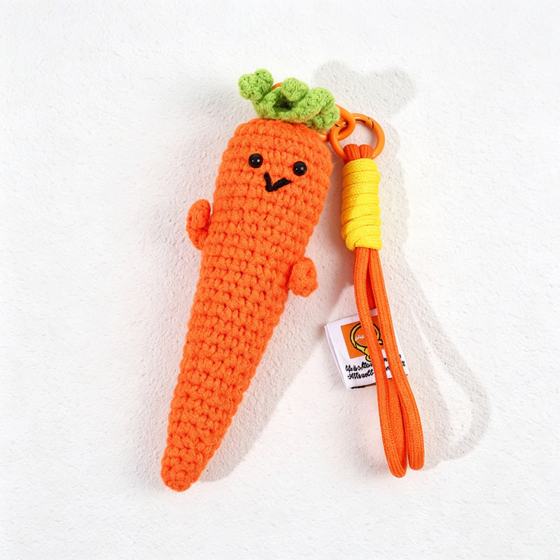CouldNook Yarn Produce Keychain - Eight Vegetable Character Designs