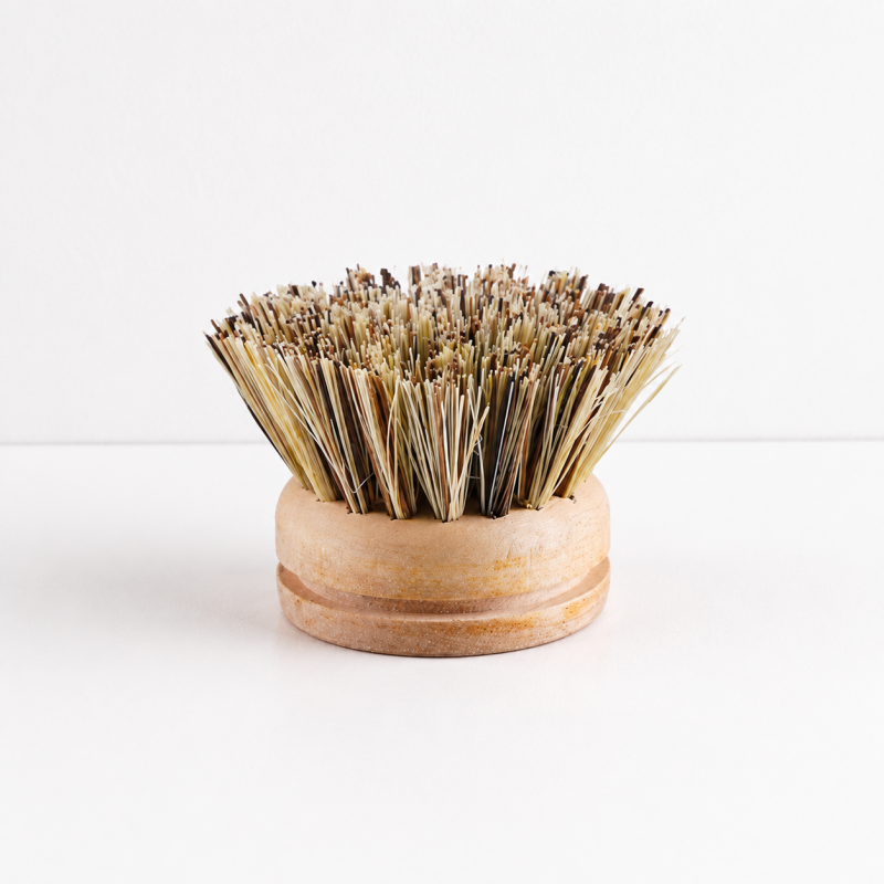 CouldNook Replaceable Head Dish Brush - Long Wood Handle Options