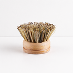 CouldNook Replaceable Head Dish Brush - Long Wood Handle Options