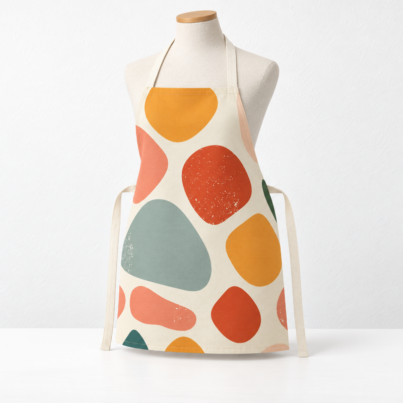 CouldNook Printed Kitchen Apron - Animals and Abstract Patterns