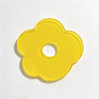 CouldNook Flower Coaster - Translucent Acrylic Petals and Open Round Center