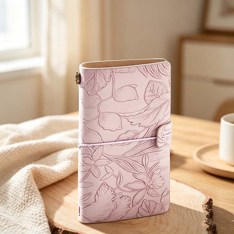 CouldNook A6 Floral Travel Notebook - Snap Closure Collection