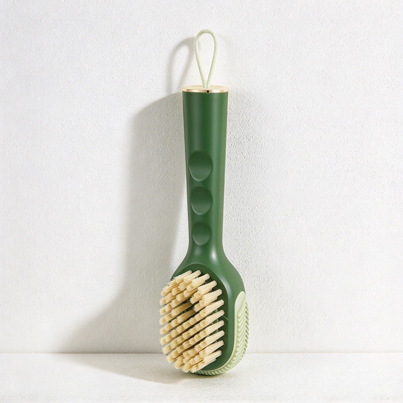 CouldNook Shoe Cleaning Brush - Refillable Head And Long Loop Handle