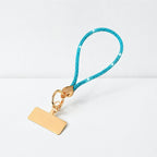CouldNook Rhinestone Heart Phone Wristlet - Metallic Charm Connector