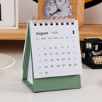 CouldNook 2027 Gold Foil Mini Desk Calendar - Assorted Colors