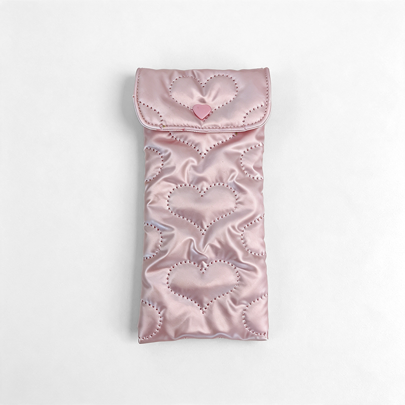 CouldNook Quilted Slim Sleeve Glasses Case - Everyday Display Detail