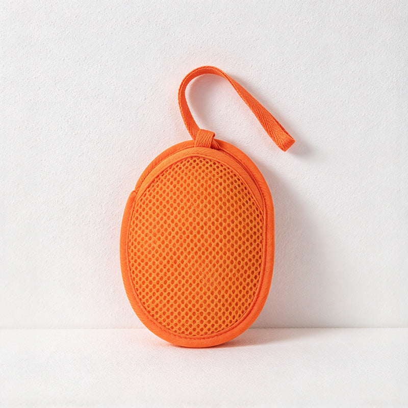 CouldNook Mesh Soap Pouch - Oval Pocket And Hanging Loop
