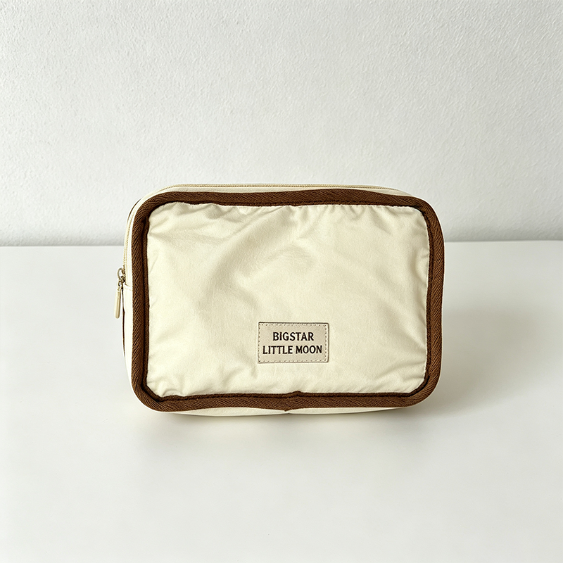 CouldNook Color Block Cosmetic Bag - Vanity Storage Accent