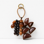 CouldNook Natural Seed Bag Charm - Boho Nut Pendant