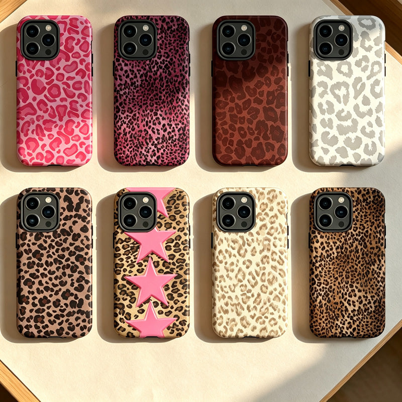 CouldNook Tonal Leopard Phone Case - Graphic Animal Print Cover
