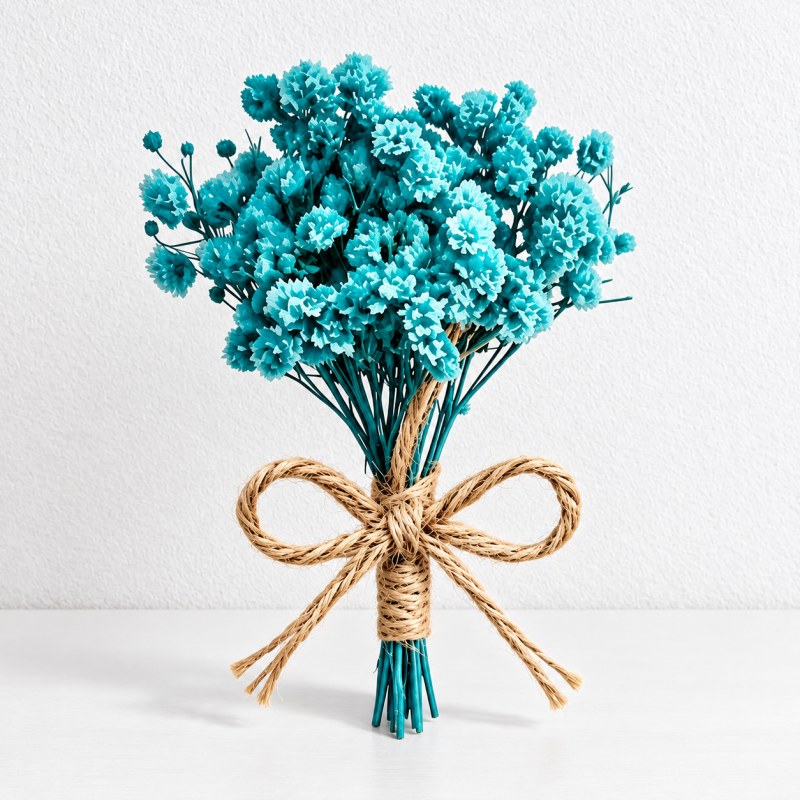 CouldNook Mini Dried Flower Bouquet - Twine Bound Stems