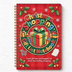 CouldNook Christmas Shopping Planner - Spiral Binding And Gift Budget Pages