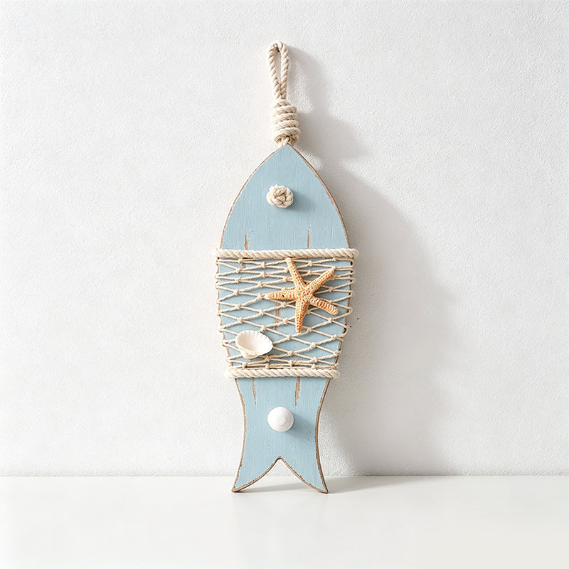 CouldNook Seahorse & Shell Hanging - Mediterranean Coastal Ornament