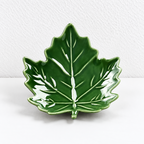 CouldNook Maple Leaf Jewelry Dish - Veined Glaze