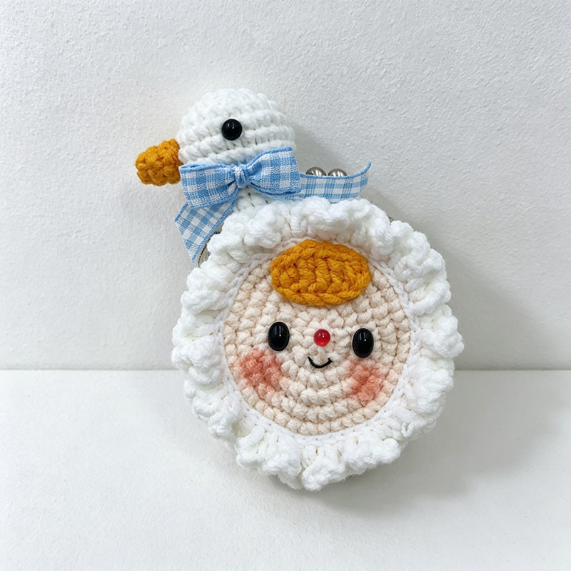 CouldNook Cotton Character Coin Purse - Twelve Rounded Designs