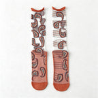 CouldNook Graphic Knee-High Socks-Knee High Length