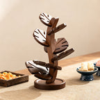 CouldNook Wooden Tree Trivet Set - Seven Leaf Pieces