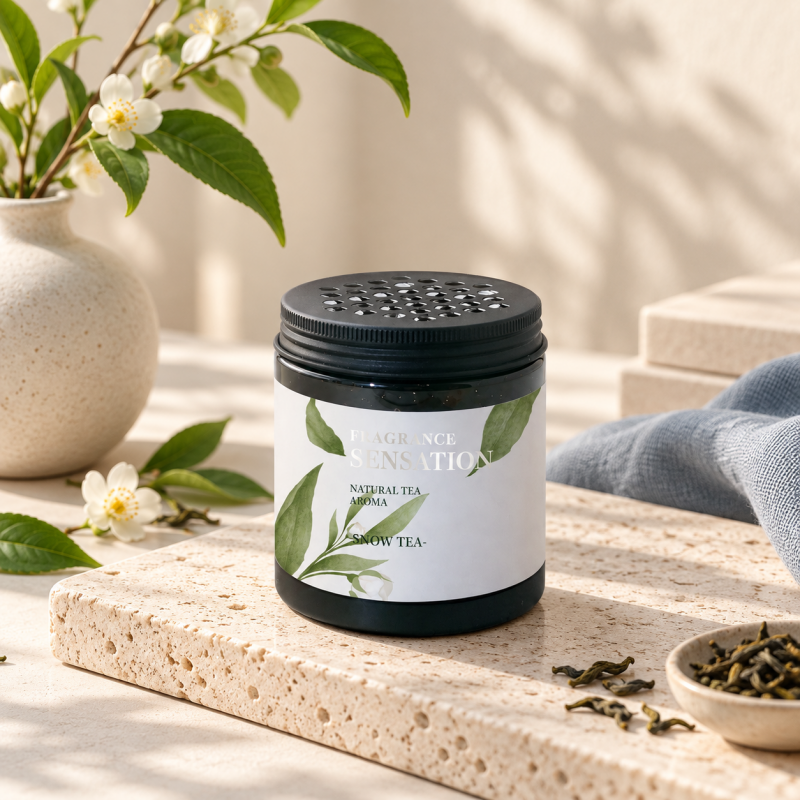 CouldNook Fragrance Bead Jar - Tea and Wood Scents