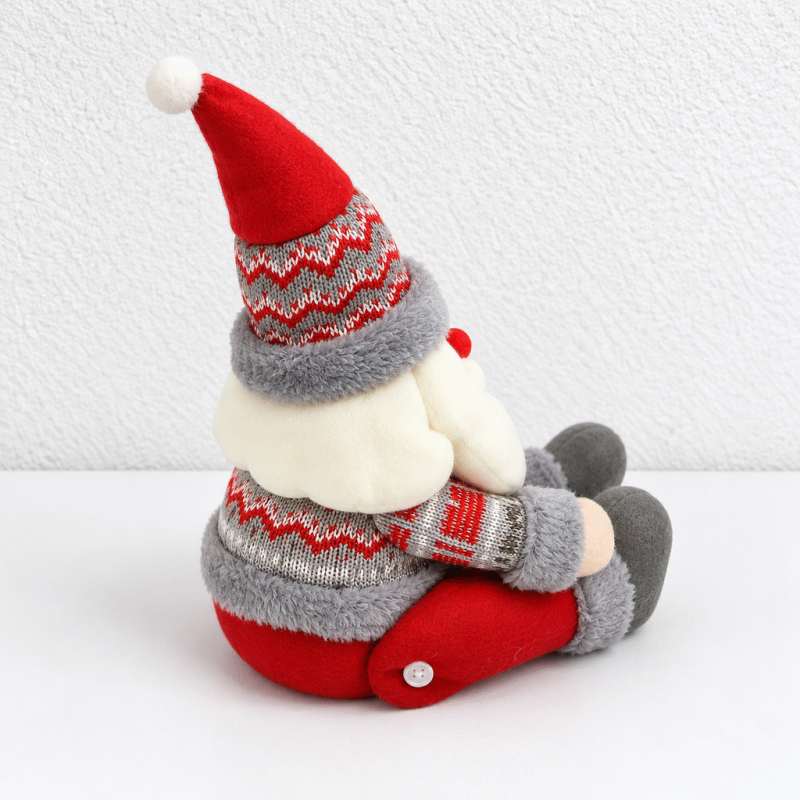CouldNook Christmas Hugging Curtain Tieback - Plaid Doll