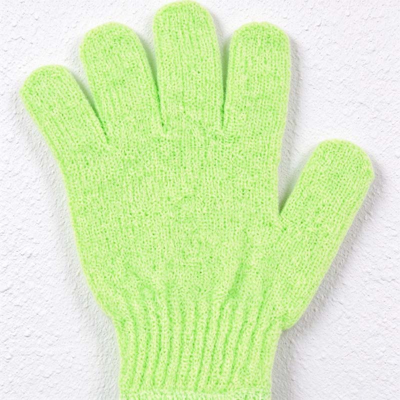 CouldNook Bath Glove - Looped Texture and Ribbed Wrist Cuff