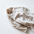 CouldNook Textured Table Cloth - Solid Colors and Soft Frayed Edges