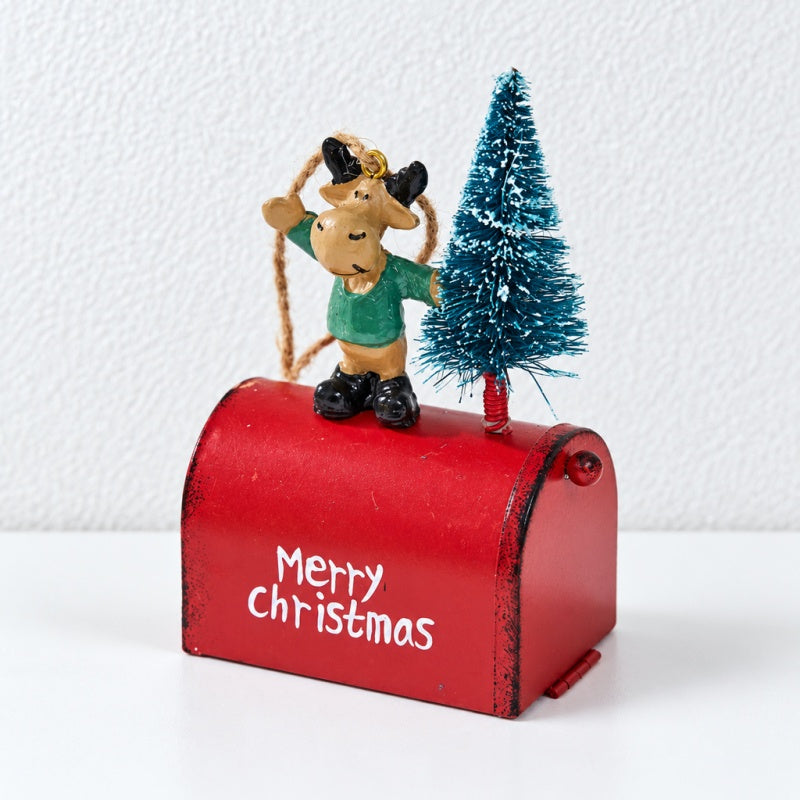 CouldNook Christmas Iron Ornament - Festive Characters And Miniature Scene Designs