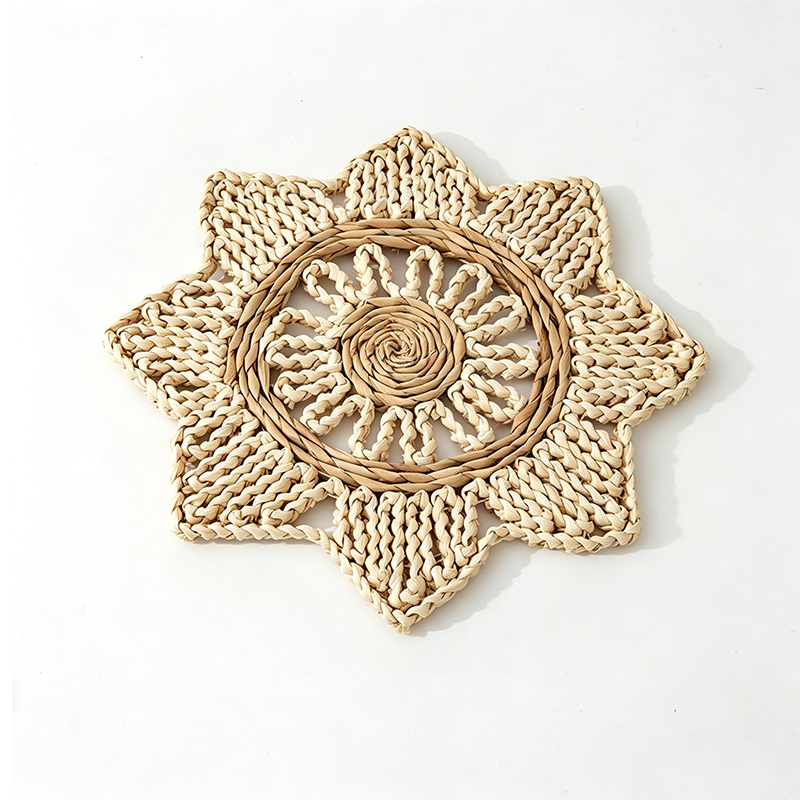CouldNook Woven Round Table Placemat - Dining Table Accent