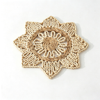 CouldNook Woven Round Table Placemat - Dining Table Accent