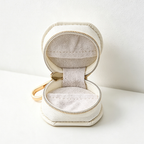 CouldNook Keychain Mini Round Jewelry Case - Everyday Display Detail