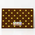 Vintage Brown Dots