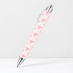 CouldNook Illustrated Ballpoint Pen - Clear Shell and Decorative Paper Insert