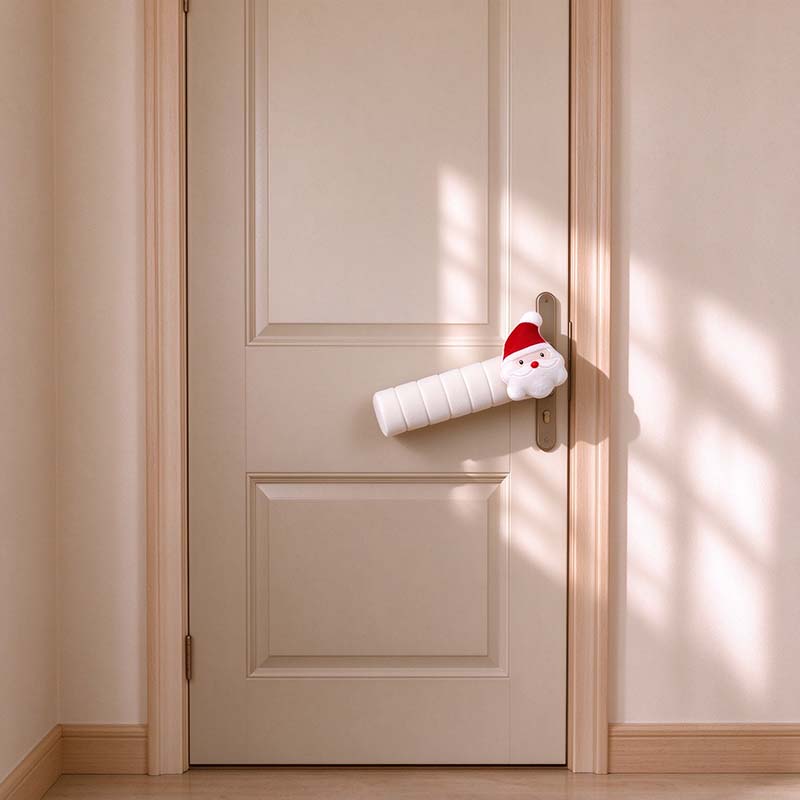 CouldNook Christmas Door Handle Cover - Festive Sleeve