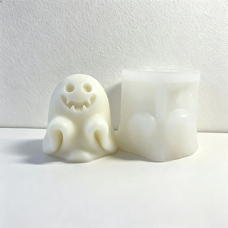 CouldNook Halloween Ghost Mold‑Silicone Candle Making Mold