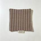 CouldNook Checked Drink Coaster - Warm Table Accent
