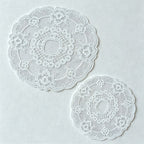 CouldNook Embroidered Lace Mat - Round and Oval Sizes