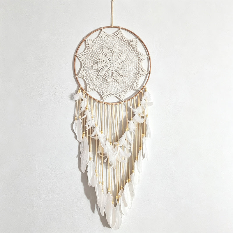 CouldNook Lace Feather Dreamcatcher - Large Wall Hanging Designs