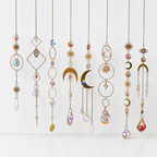 CouldNook Assorted Crystal Suncatcher - Varied Hanging Prism Designs