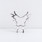 CouldNook Decorative Mirror Accessory - Sculpted Outlines And Ornamental Border Designs