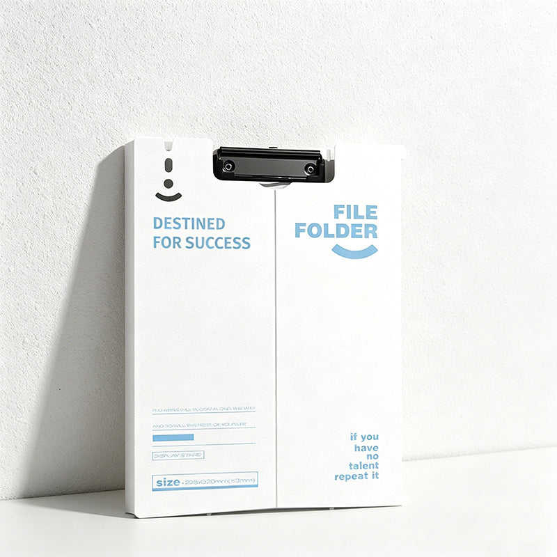 CouldNook 2-in-1 Foldable A4 Clipboard Folder - Aesthetic Stand-Up Writing Pad
