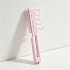 CouldNook Aesthetic Pastel Z-Parting Comb - Root Volumizing Hair Comb