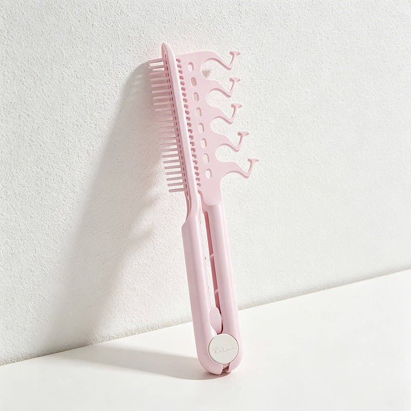 CouldNook Aesthetic Pastel Z-Parting Comb - Root Volumizing Hair Comb