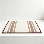 CouldNook Woven Cotton Placemat - Classic French Stripe Dining Mat