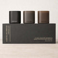 CouldNook Scented Candles - Premium Matte Glass Mini Candle 3-Piece Gift Set